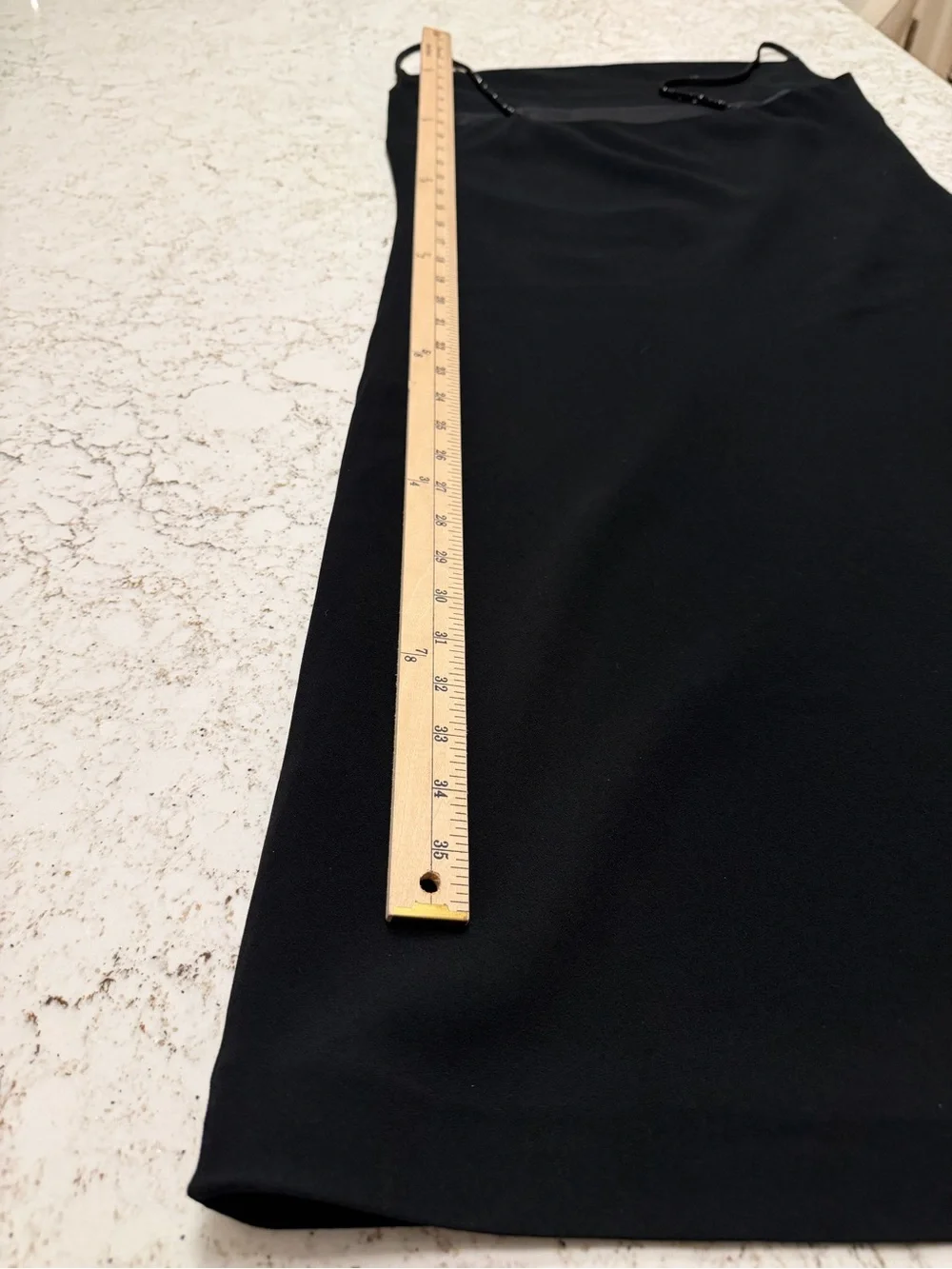 Banana Republic Black Cowl-Neck Satin Midi Slip Dress with Sequin Straps